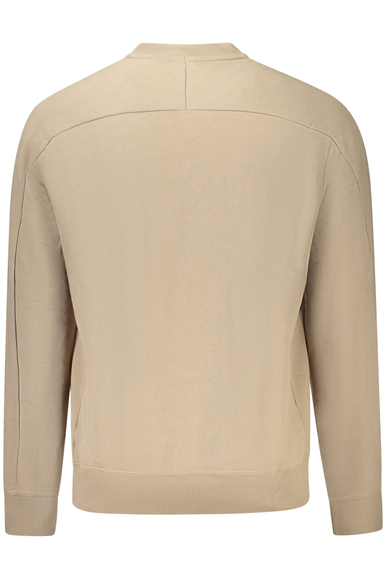 HUGO BOSS FELPA SENZA ZIP UOMO BEIGE