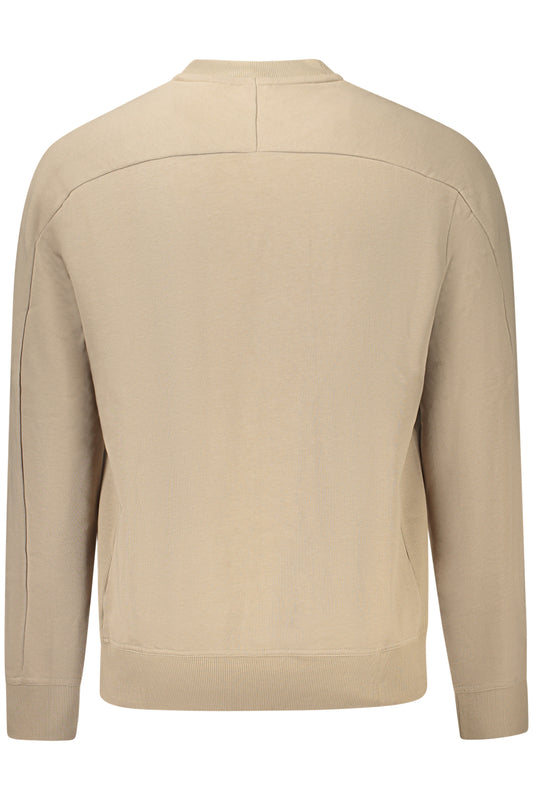 HUGO BOSS FELPA SENZA ZIP UOMO BEIGE