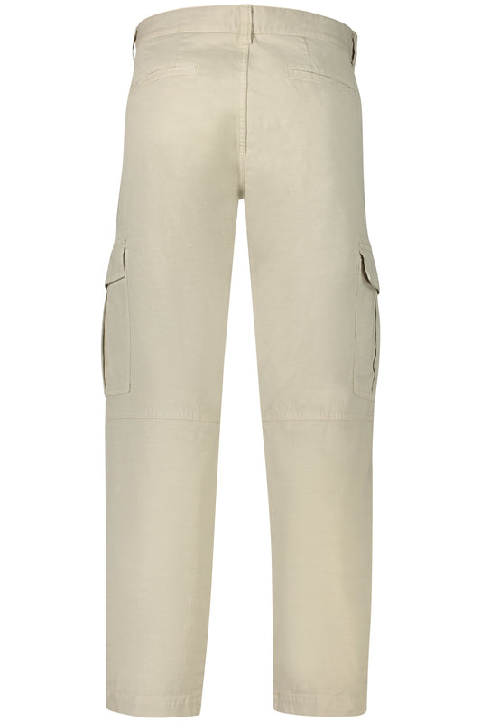 HUGO BOSS PANTALONE UOMO BEIGE