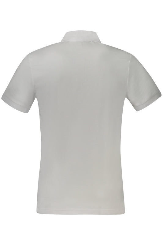 HUGO BOSS POLO MANICHE CORTE UOMO BIANCO