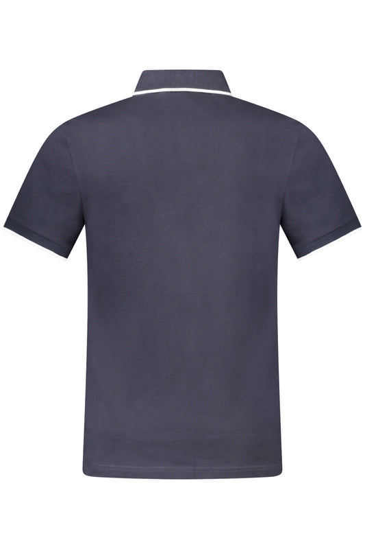 HUGO BOSS POLO MANICHE CORTE UOMO BLU