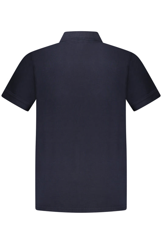 HUGO BOSS POLO MANICHE CORTE UOMO BLU