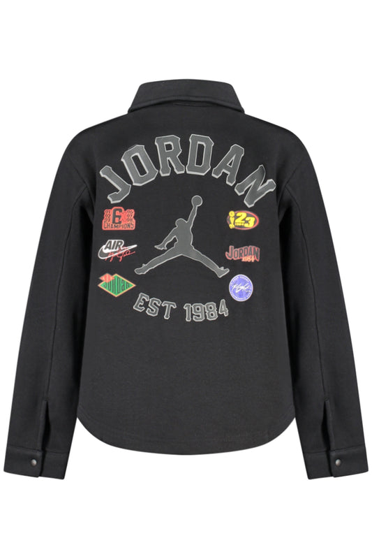 JORDAN FELPA SENZA ZIP UOMO NERO