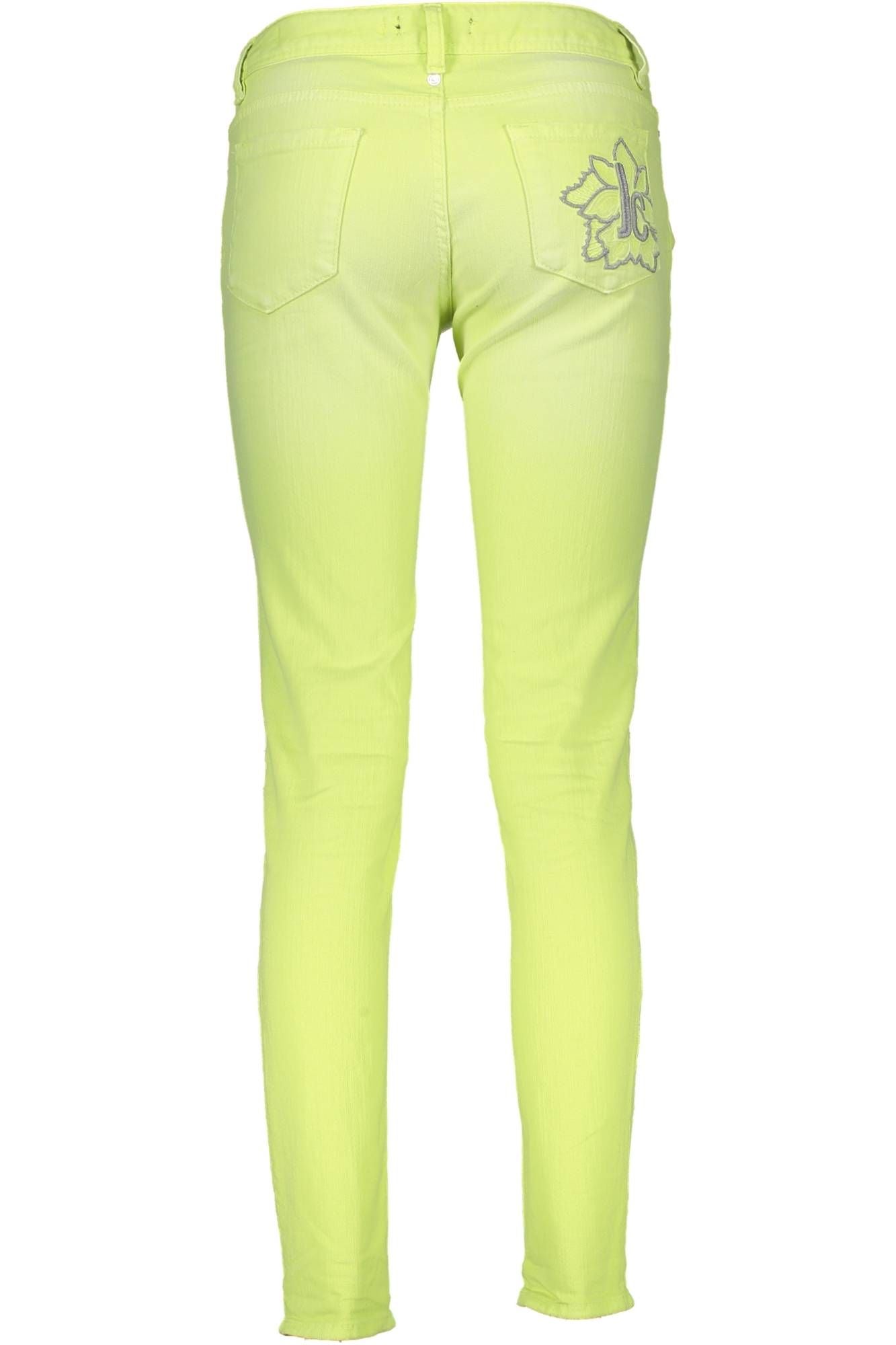 JUST CAVALLI PANTALONE DONNA GIALLO