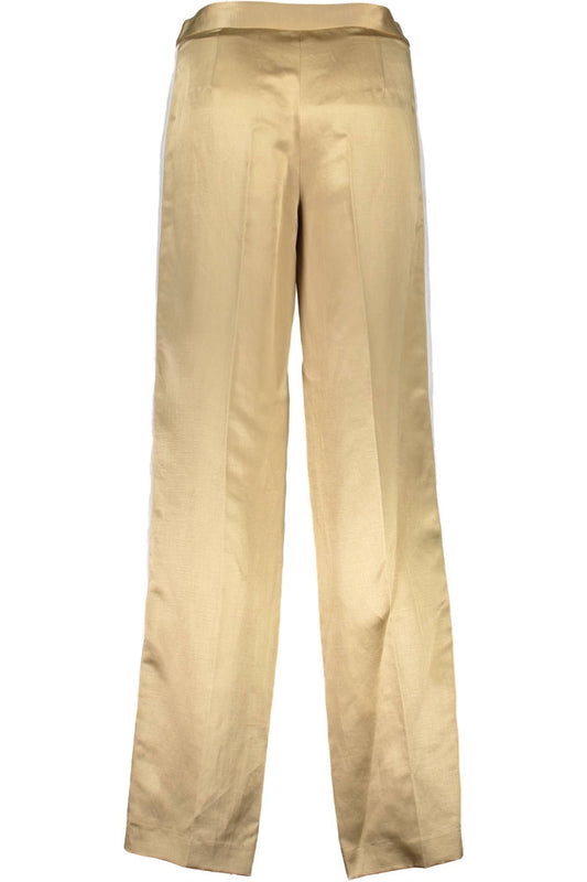 JUST CAVALLI PANTALONE DONNA ORO