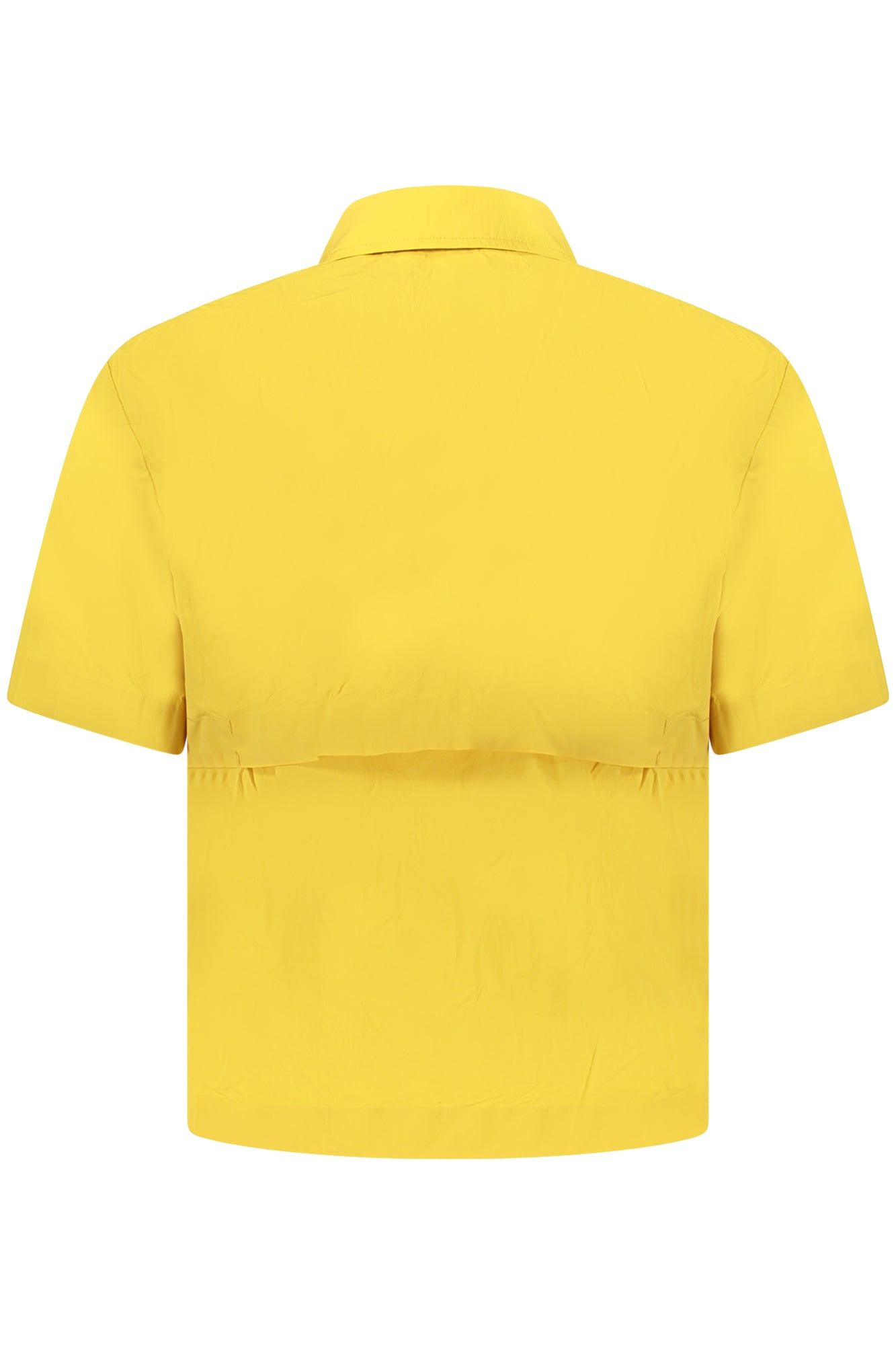 K-WAY CAMICIA MANICHE CORTE DONNA GIALLO