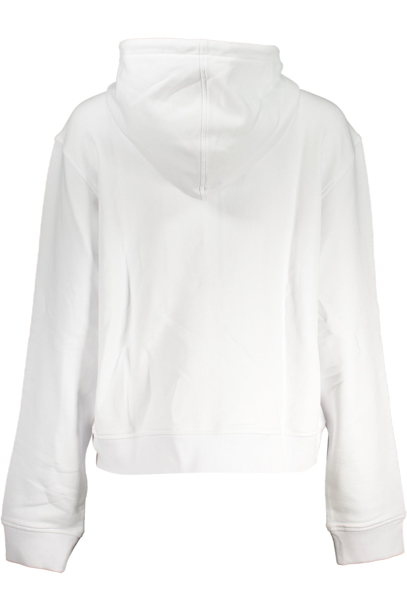 K-WAY FELPA CON ZIP DONNA BIANCO