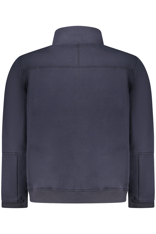 K-WAY FELPA CON ZIP UOMO BLU