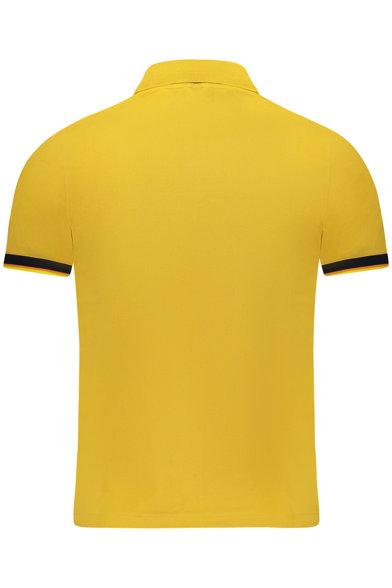 K-WAY POLO MANICHE CORTE UOMO GIALLO