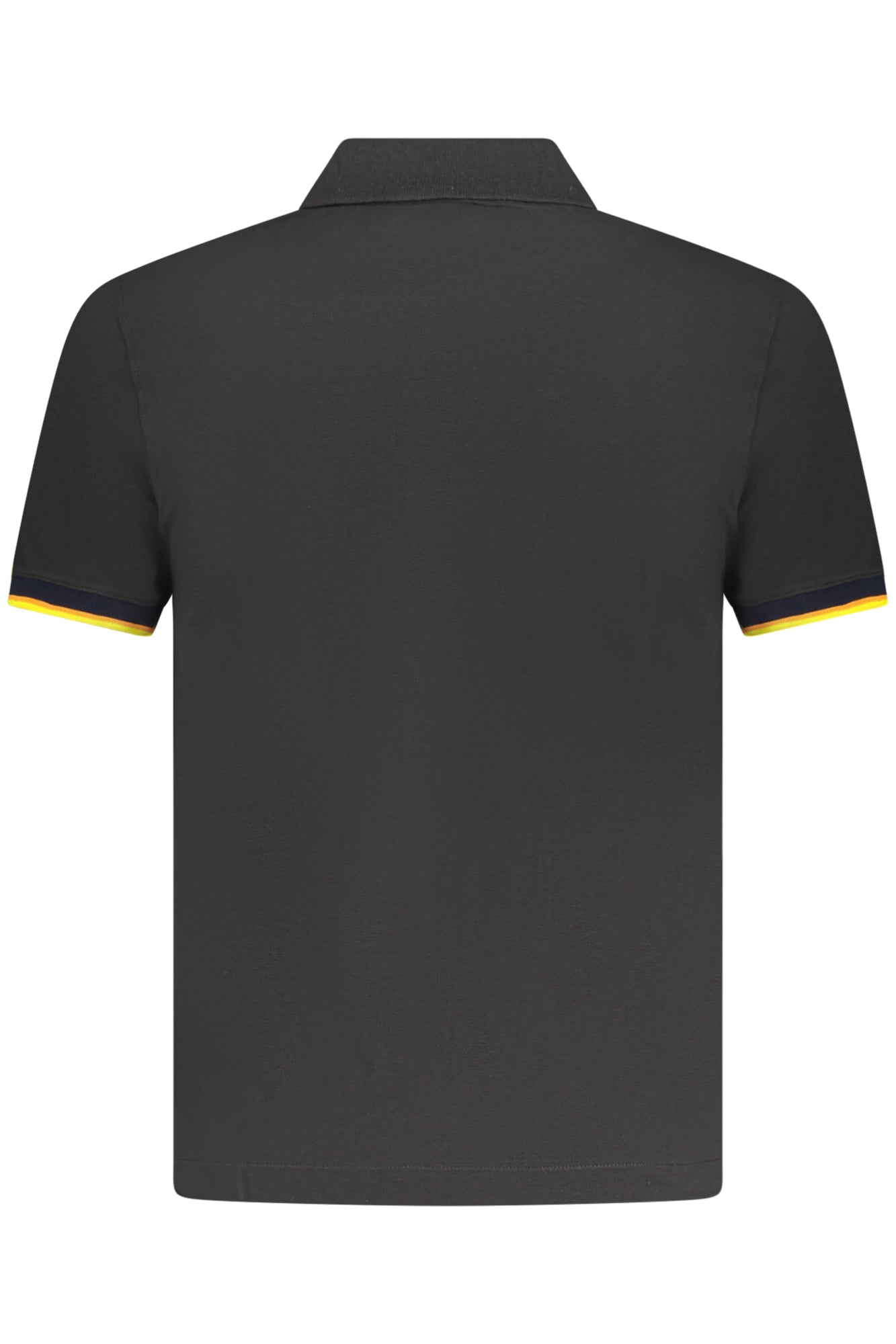 K-WAY POLO MANICHE CORTE UOMO NERO