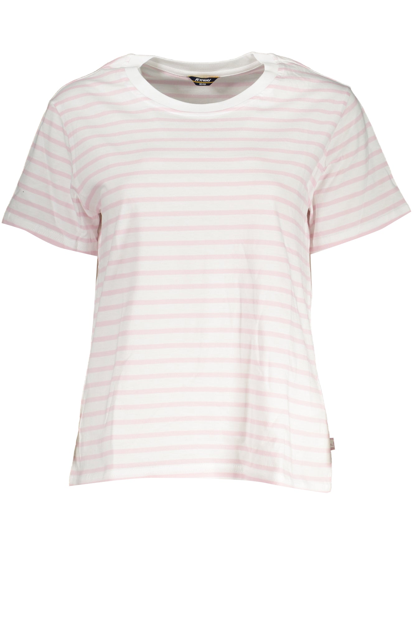 K-WAY T-SHIRT MANICHE CORTE DONNA BIANCO