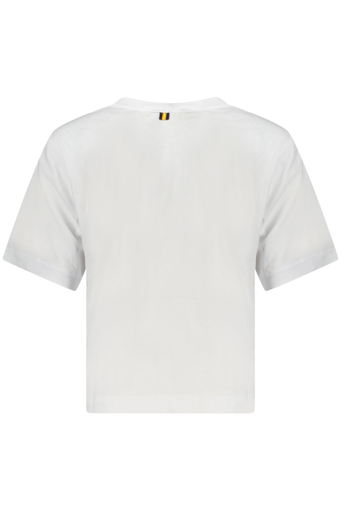 K-WAY T-SHIRT MANICHE CORTE DONNA BIANCO