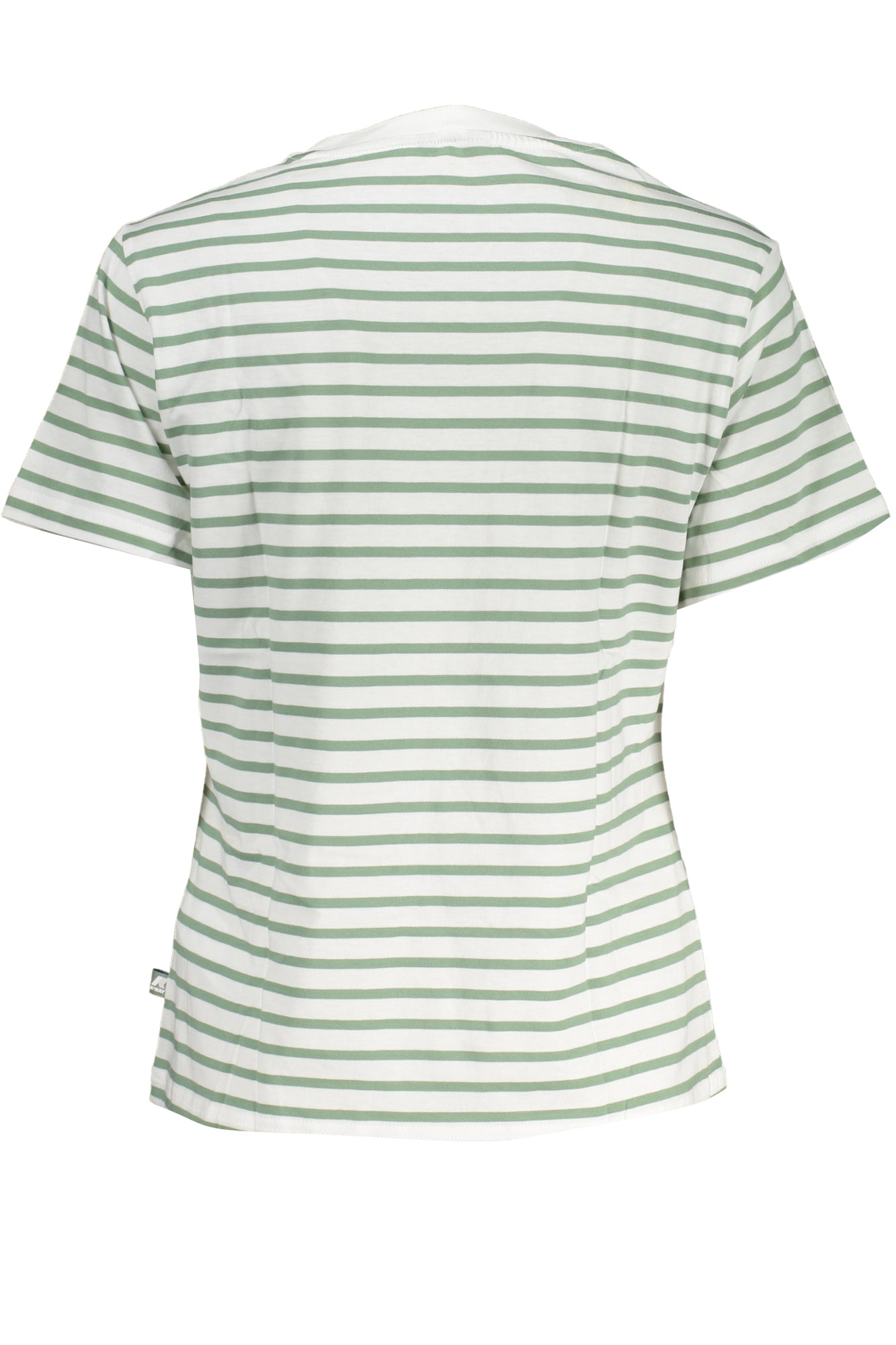 K-WAY T-SHIRT MANICHE CORTE DONNA BIANCO
