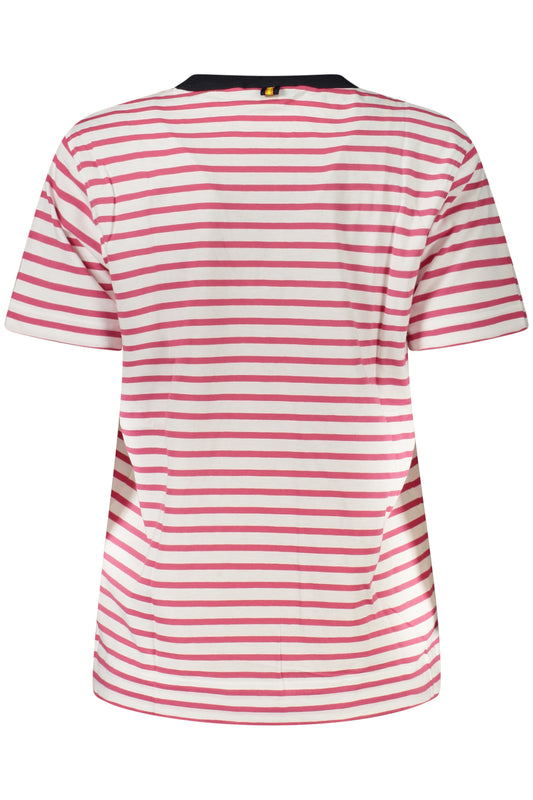 K-WAY T-SHIRT MANICHE CORTE DONNA ROSA