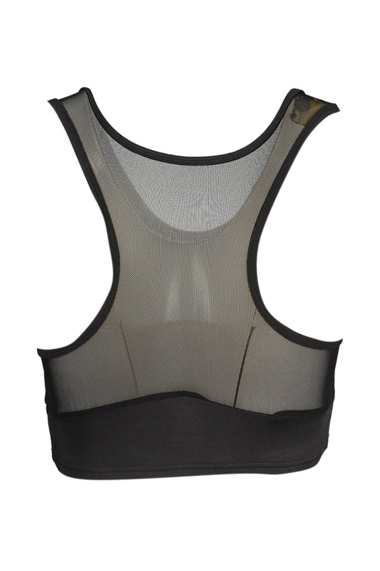 K-WAY TOP DONNA NERO