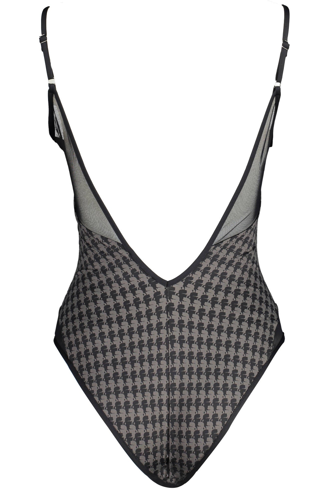 KARL LAGERFELD BEACHWEAR COSTUME INTERO DONNA NERO
