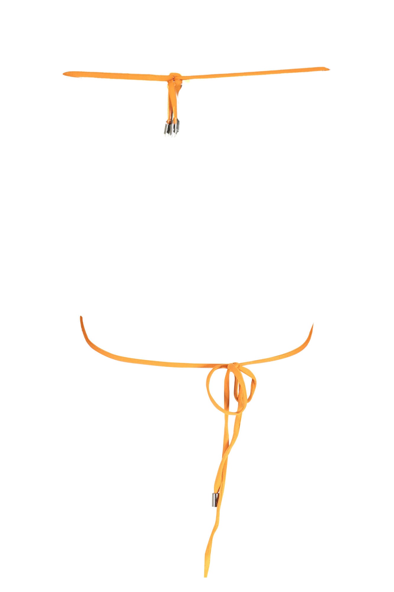 KARL LAGERFELD BEACHWEAR COSTUME PARTE SOPRA DONNA ARANCIO