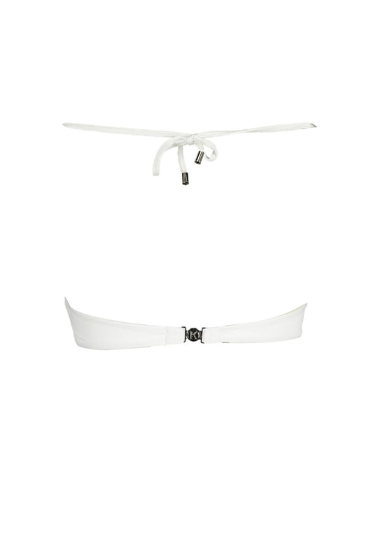 KARL LAGERFELD BEACHWEAR COSTUME PARTE SOPRA DONNA BIANCO