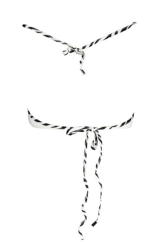 KARL LAGERFELD BEACHWEAR COSTUME PARTE SOPRA DONNA BIANCO