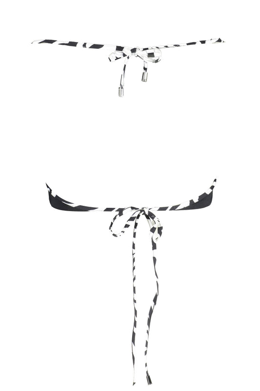 KARL LAGERFELD BEACHWEAR COSTUME PARTE SOPRA DONNA NERO