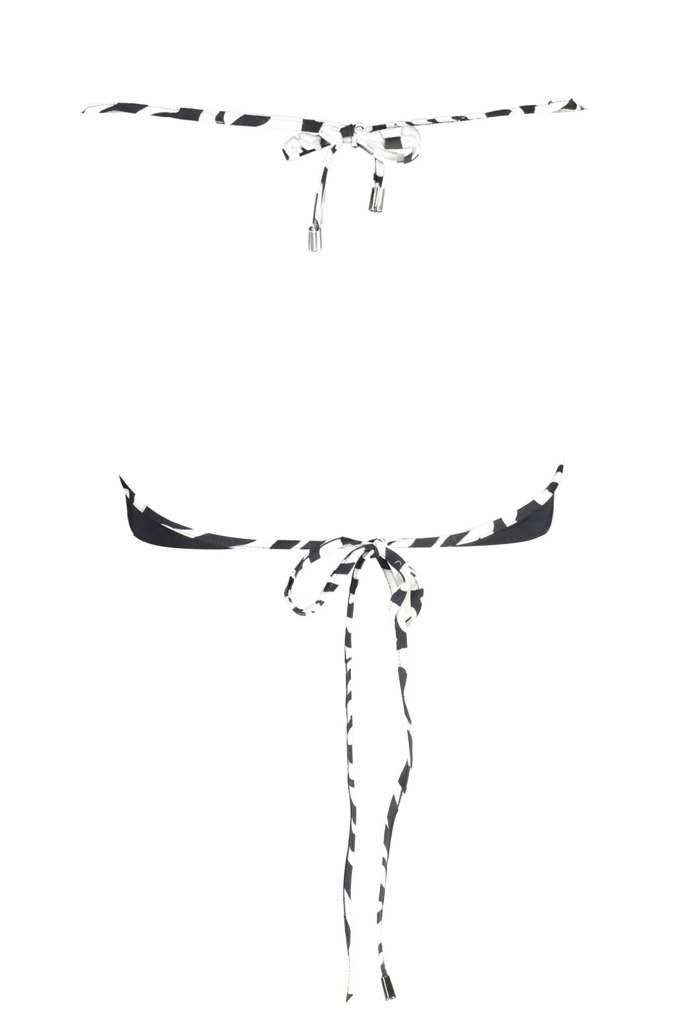 KARL LAGERFELD BEACHWEAR COSTUME PARTE SOPRA DONNA NERO