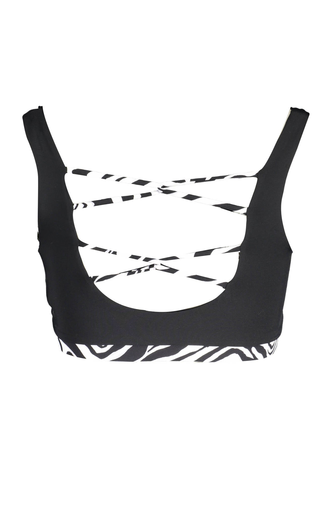 KARL LAGERFELD BEACHWEAR COSTUME PARTE SOPRA DONNA NERO
