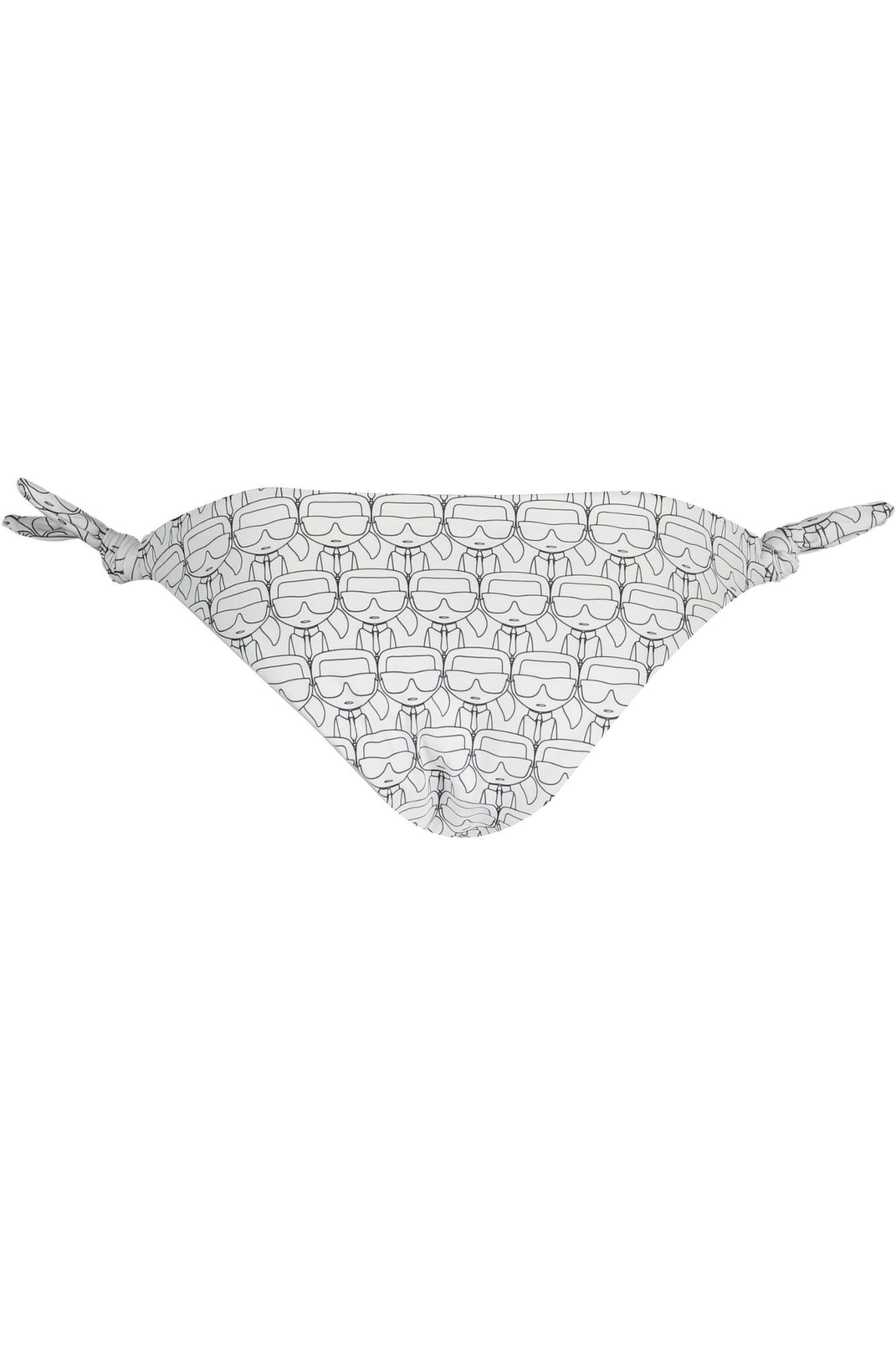 KARL LAGERFELD BEACHWEAR COSTUME PARTE SOTTO DONNA BIANCO
