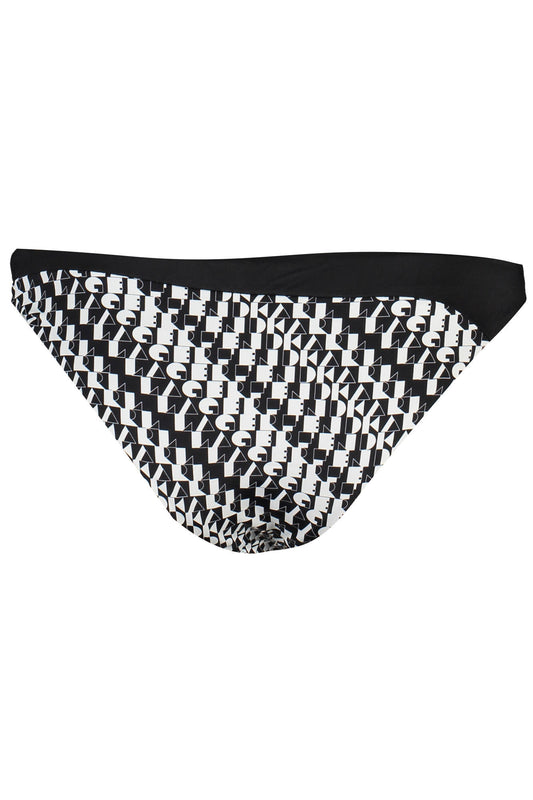 KARL LAGERFELD BEACHWEAR COSTUME PARTE SOTTO DONNA NERO