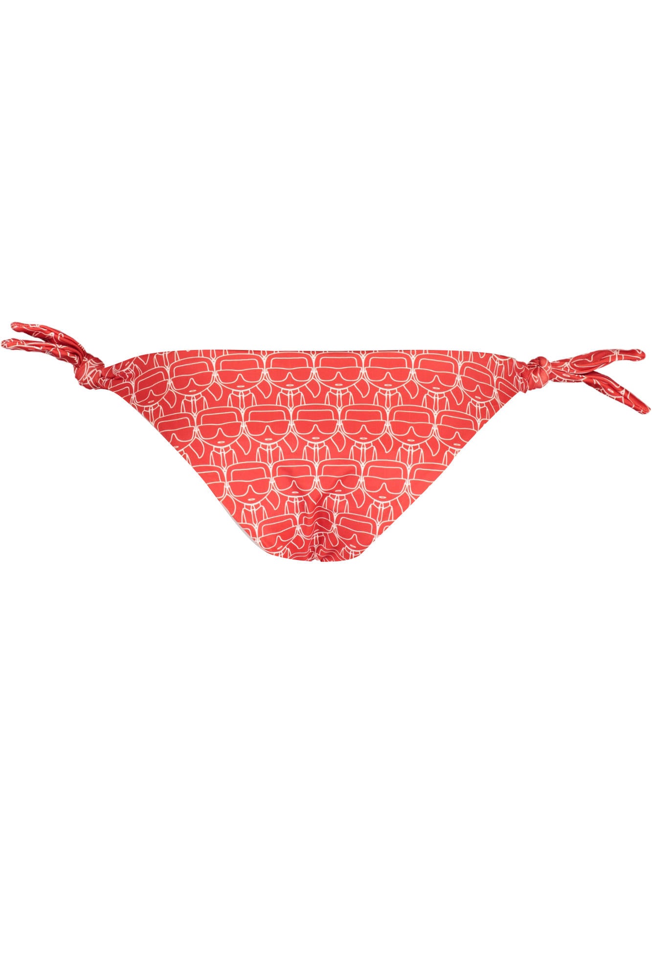 KARL LAGERFELD BEACHWEAR COSTUME PARTE SOTTO DONNA ROSSO