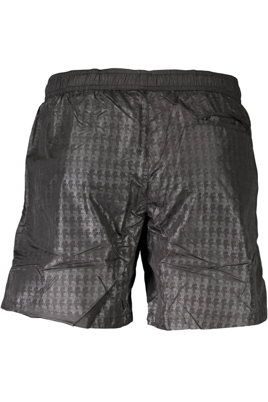 KARL LAGERFELD BEACHWEAR COSTUME PARTE SOTTO UOMO NERO