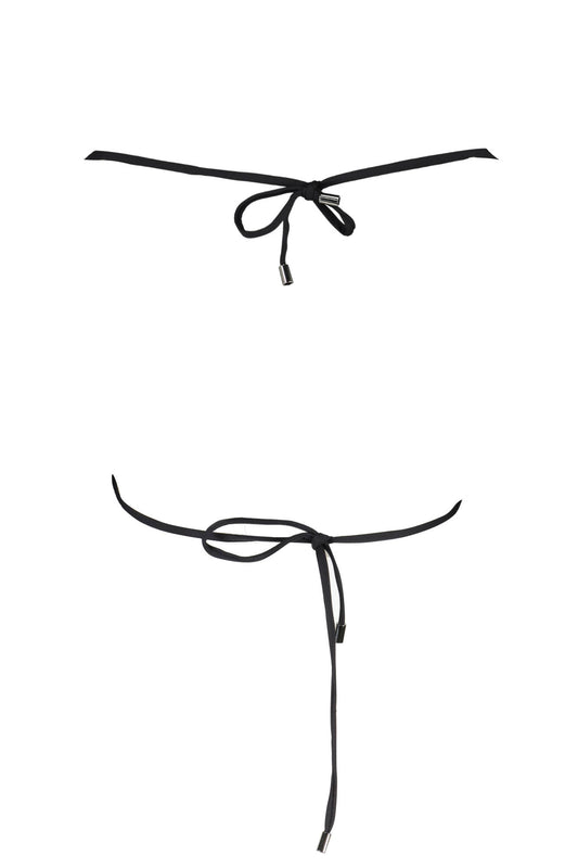 KARL LAGERFELD COSTUME PARTE SOPRA DONNA NERO