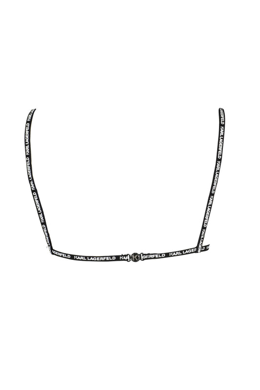 KARL LAGERFELD COSTUME PARTE SOPRA DONNA NERO