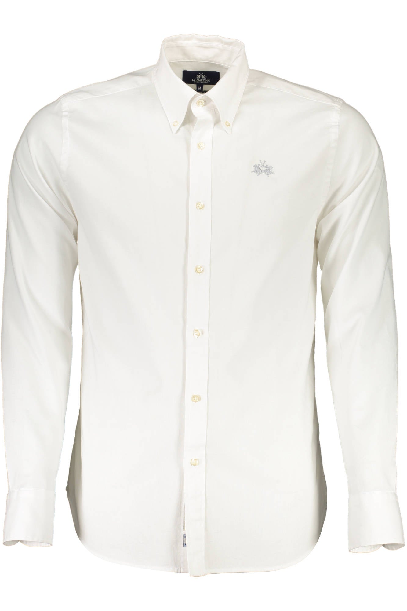 LA MARTINA CAMICIA MANICHE LUNGHE UOMO BIANCO