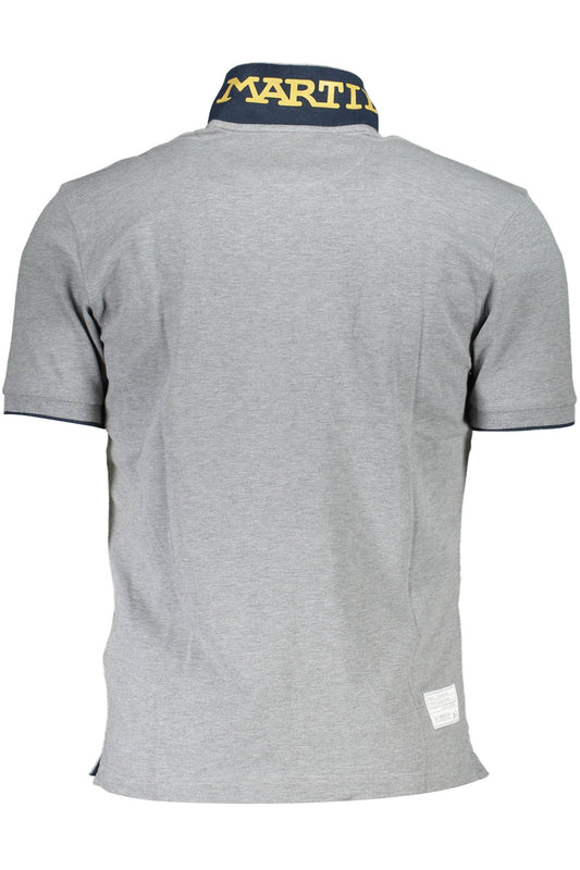 LA MARTINA POLO MANICHE CORTE UOMO GRIGIO