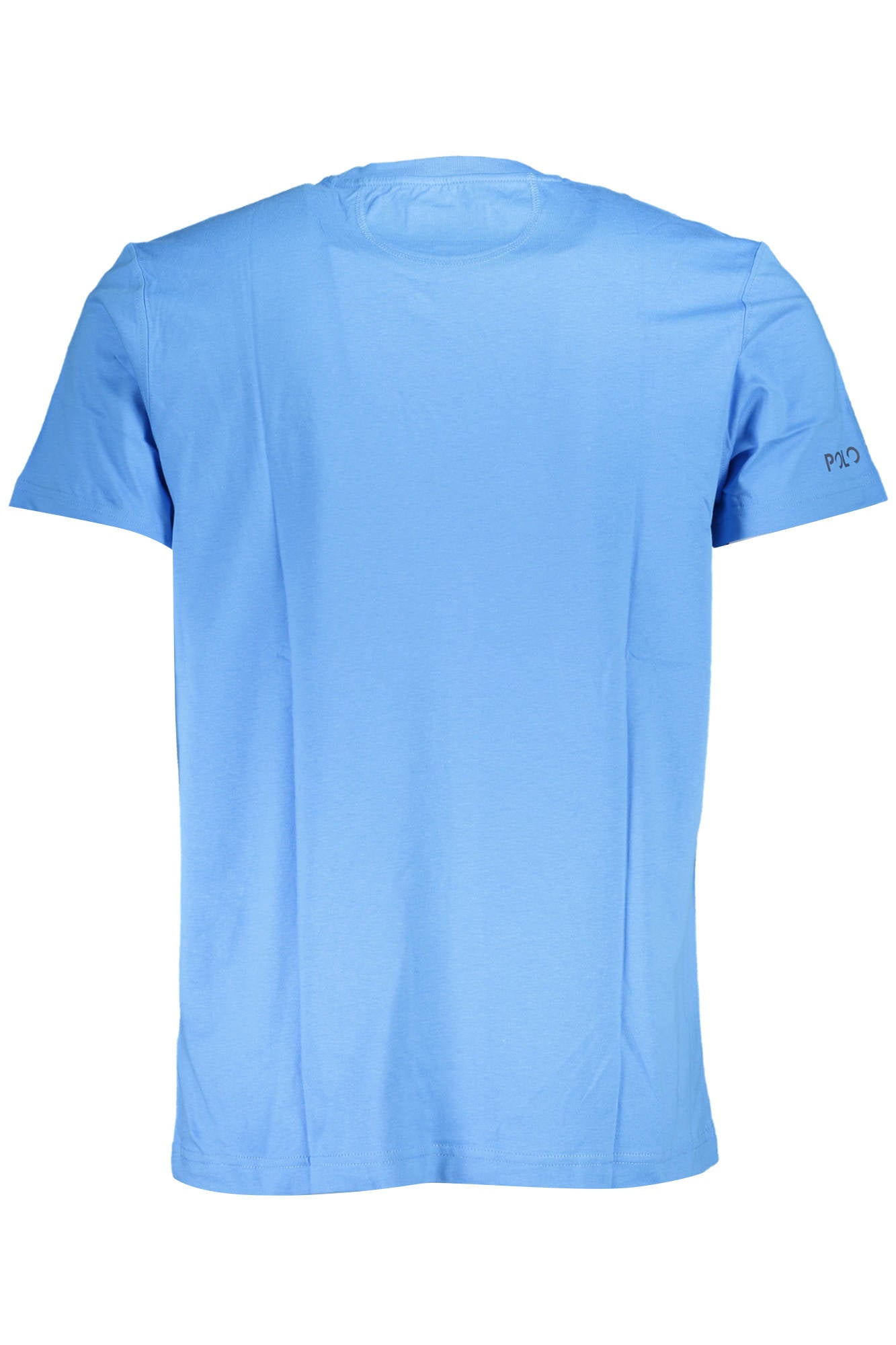 LA MARTINA T-SHIRT MANICHE CORTE UOMO AZZURRO
