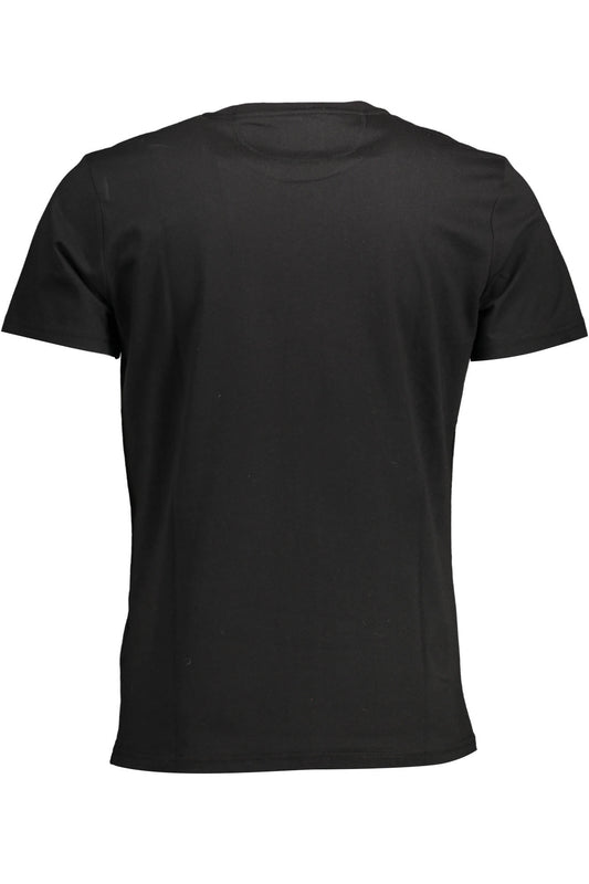 LA MARTINA T-SHIRT MANICHE CORTE UOMO NERO