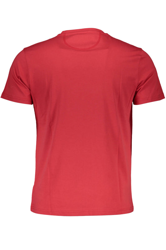 LA MARTINA T-SHIRT MANICHE CORTE UOMO ROSSO