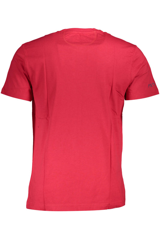 LA MARTINA T-SHIRT MANICHE CORTE UOMO ROSSO