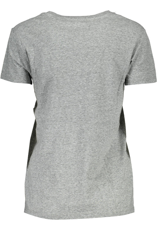 LEVI'S T-SHIRT MANICHE CORTE DONNA GRIGIO