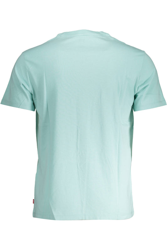 LEVI'S T-SHIRT MANICHE CORTE UOMO AZZURRO
