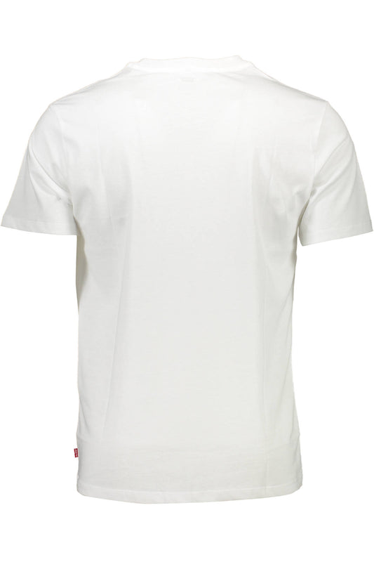 LEVI'S T-SHIRT MANICHE CORTE UOMO BIANCO