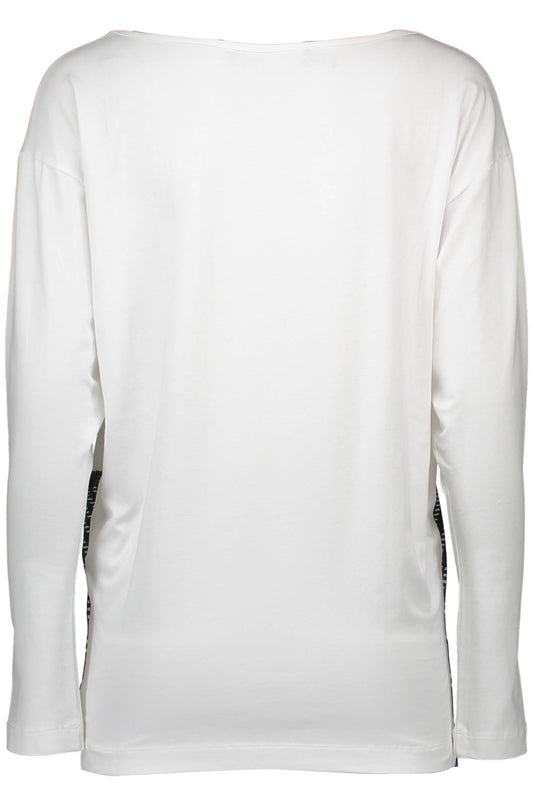 LOVE MOSCHINO T-SHIRT MANICHE LUNGHE DONNA BIANCO