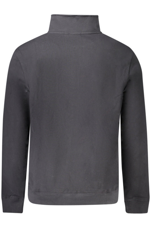 NAPAPIJRI FELPA SENZA ZIP UOMO NERO