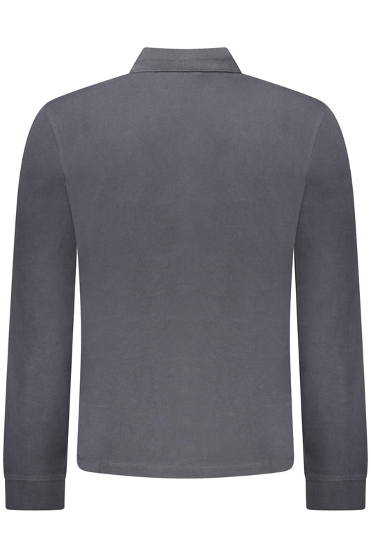 NAPAPIJRI POLO MANICHE LUNGHE UOMO NERO