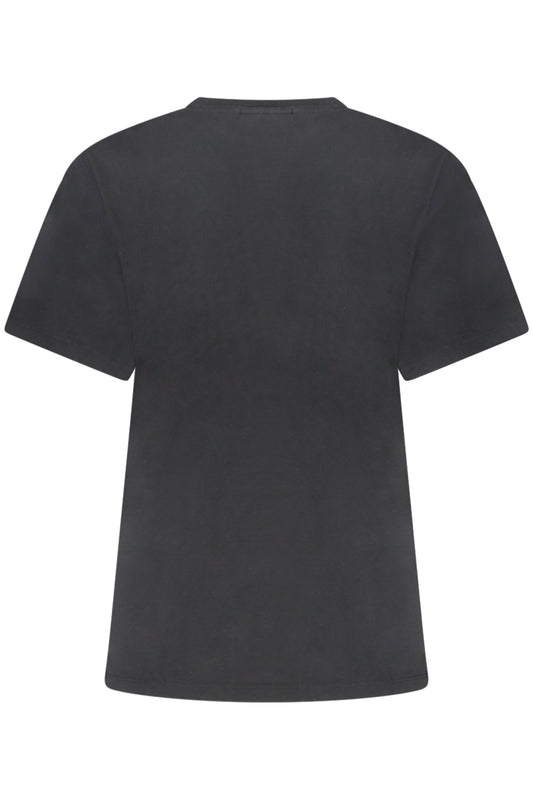 NAPAPIJRI T-SHIRT MANICHE CORTE DONNA NERO