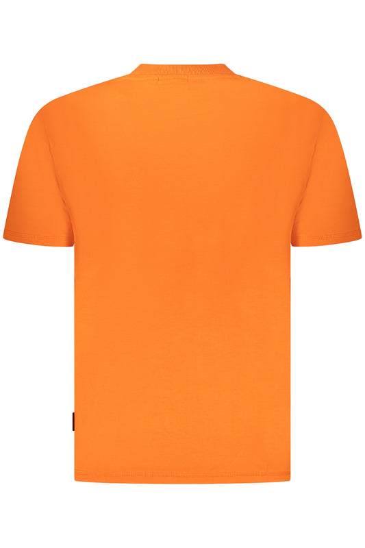 NAPAPIJRI T-SHIRT MANICHE CORTE UOMO ARANCIO