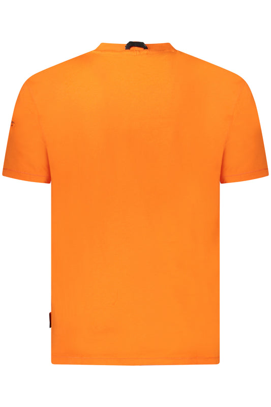 NAPAPIJRI T-SHIRT MANICHE CORTE UOMO ARANCIO