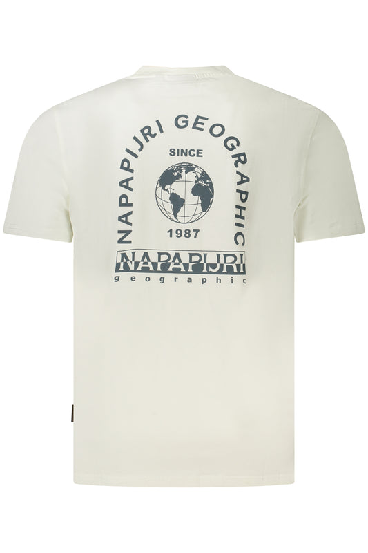 NAPAPIJRI T-SHIRT MANICHE CORTE UOMO BIANCO