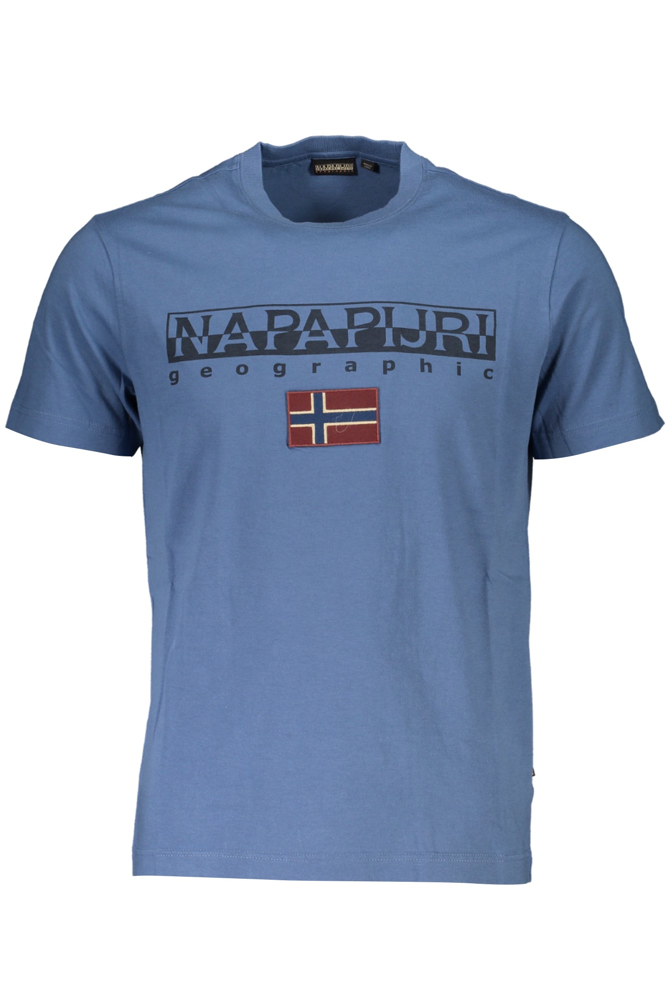NAPAPIJRI T-SHIRT MANICHE CORTE UOMO BLU