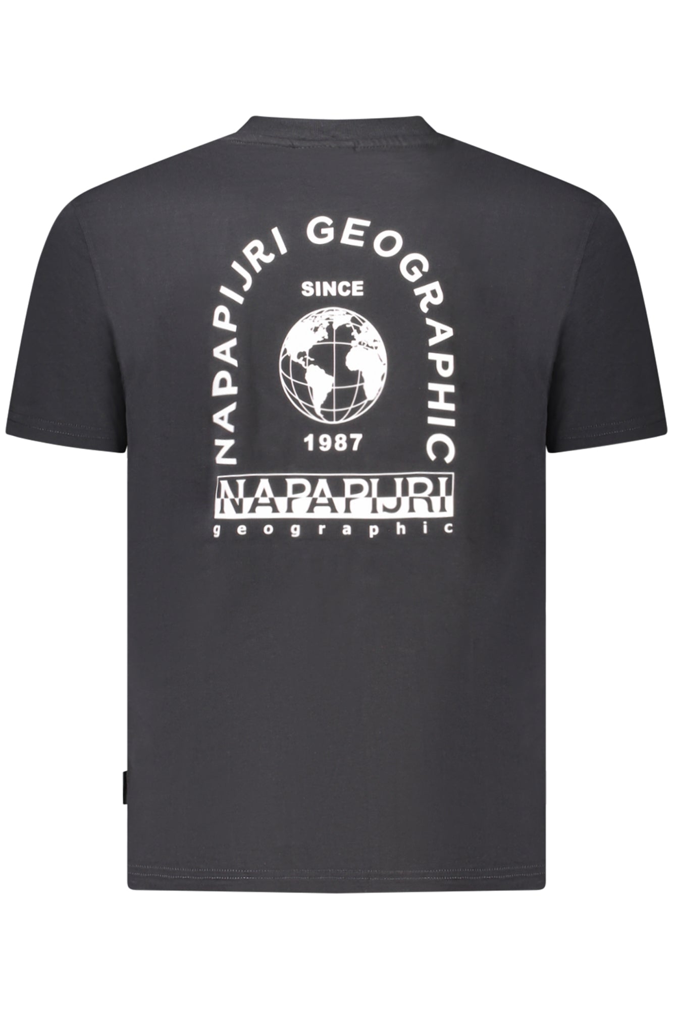 NAPAPIJRI T-SHIRT MANICHE CORTE UOMO NERO